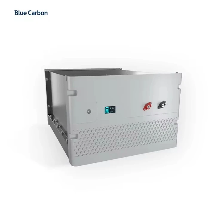 Blue Carbon Lithium Ion Battery 10kWh New Design 51.8V 200Ah LiFePO4 Battery Pack